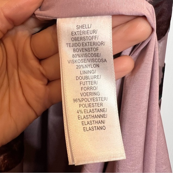 AIDAN MATTOX Sancia Floral Wrap Maci Dress. Size 2 - Picture 13 of 13